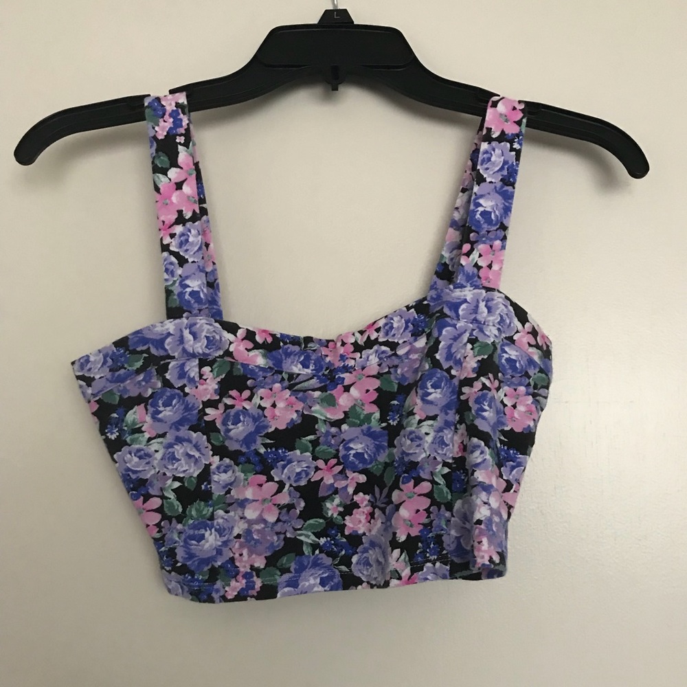 Flower Crop Top